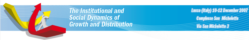The Institutional and Social Dynamics of Growth and Distribution